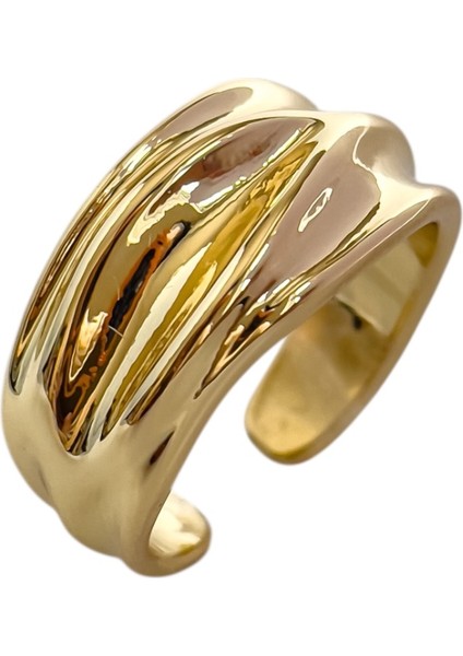 Lunex Stylish Gold Yüzük fırsatları