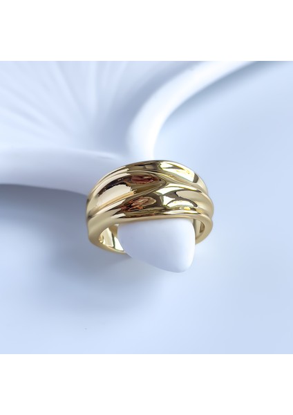 Lunex Stylish Gold Yüzük fiyatları
