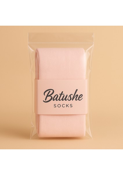 Bebek Külotlu Çorap Pamuklu – Pembe – Çocuk Yeni Doğan -Pembe Külotlu Çorap -Okul Çorabı - Düz – 0-6-18 Ay- Bebek Çorap - bebek külotlu çorap