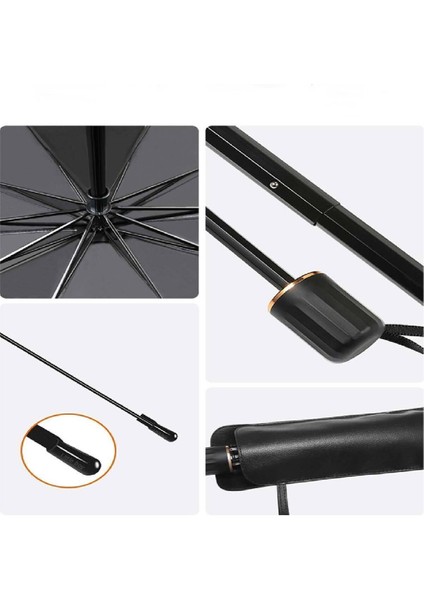 Katlanabilir Oto Ön Cam Güneşlik Şemsiye Tip 140X75 cm Güneş Koruyucu Isı Yalıtımlı Araç GÖLGELIK140CM x 75CM fırsatları
