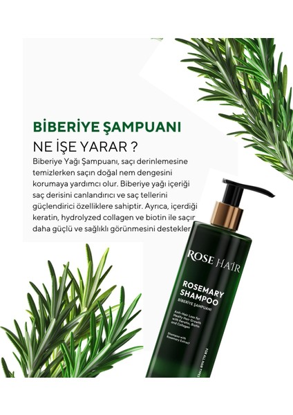Biberiye Keratin ve Biotin Şampuan 250 ml modelleri