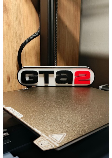 Gta 2 - Grand Theft Auto Logo Sembol Figür | Retro Tasarım, Koleksiyonluk Oyun Figürü