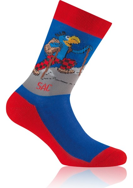 Globı Trekkıng Kayak Çorabı ROH.24-9566_REDBLU Çorap