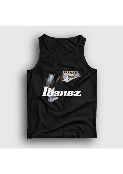 Unisex Siyah Guitar Gitarist Hediye Ibanez Atlet