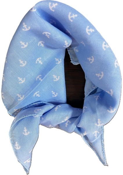 100% Pamuklu Çapa Desenli Bandana Kare Pamuklu Kumaş modelleri