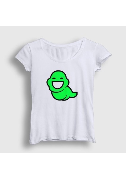 Kadın Beyaz John Egbert Homestuck T-Shirt