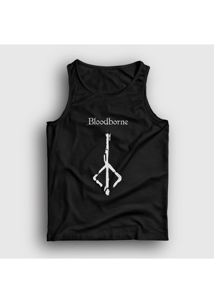 Unisex Siyah Logo Bloodborne Atlet