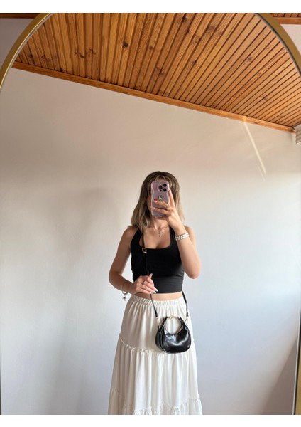 cc Model Mini Boy Siyah Aksesuar Detaylı Kadın El ve Omuz Çanta modelleri
