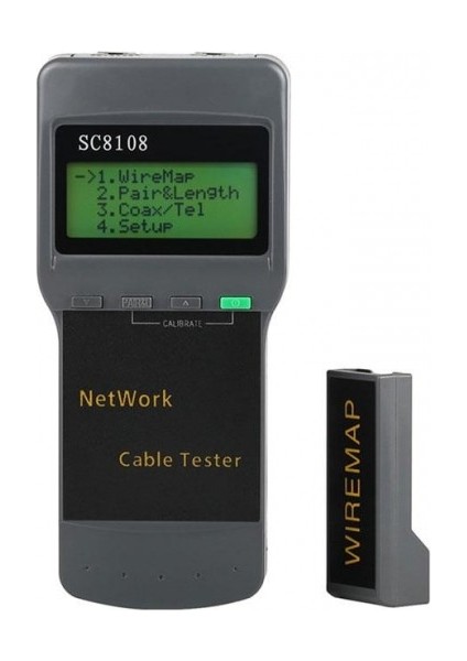SC8108 Tester Ethernet Kablosu Test Cihazı Cat6 Kablo Test Cihazı RJ11 RJ45 Tester