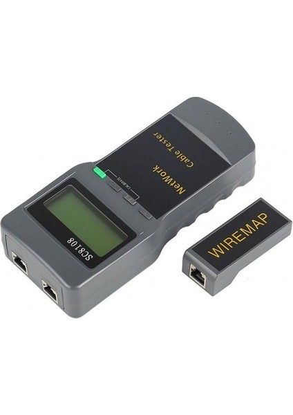SC8108 Tester Ethernet Kablosu Test Cihazı Cat6 Kablo Test Cihazı RJ11 RJ45 Tester fiyatları