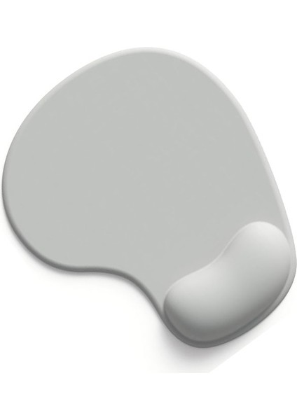 Bilek Destekli Mouse Pad Gri Mouse Pad Bileklikli Mouse Pad