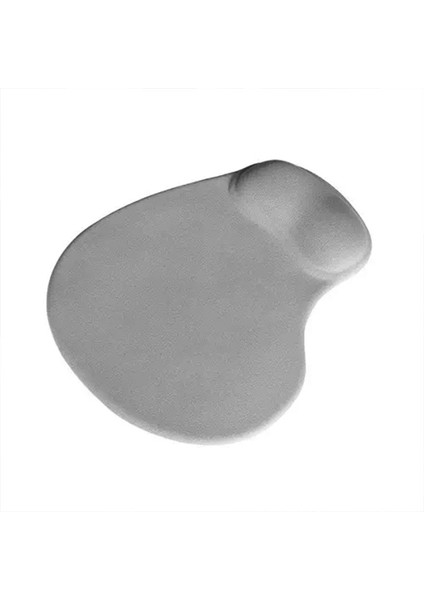 Bilek Destekli Mouse Pad Gri Mouse Pad Bileklikli Mouse Pad