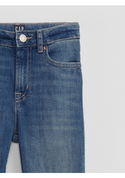 Kız Çocuk Açık Mavi High Rise '70S Flare Jean Pantolon fiyatları