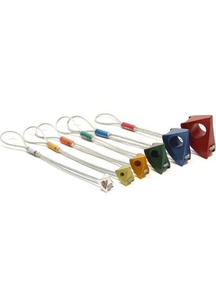 Abalak 6'lı Tricam Stoper Seti - Anodized, N.1-6