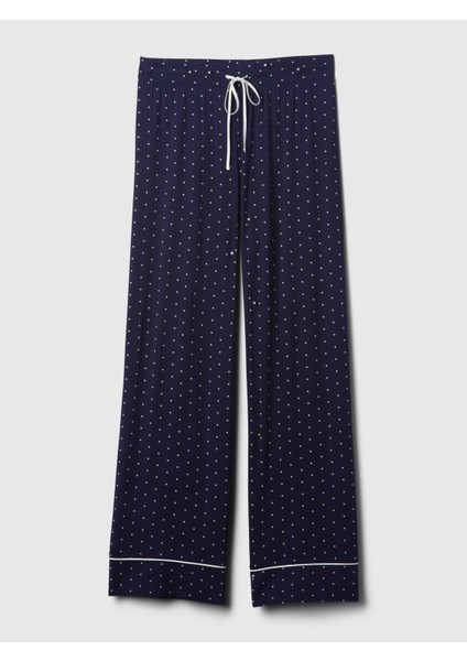 Kadın Lacivert Modal Pijama Üstü