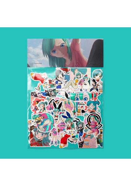 Bulma Dragon Ball Sticker Paketi -Bullet Journal - Ajanda - Planner - Defter - Laptop Etiket Çıkartma Çok Renkli 10 x 15 Paket Boyutu 3 x 5 cm Stickerlar Paket Içeriği 25 Adet Dadi Ramba Sticke