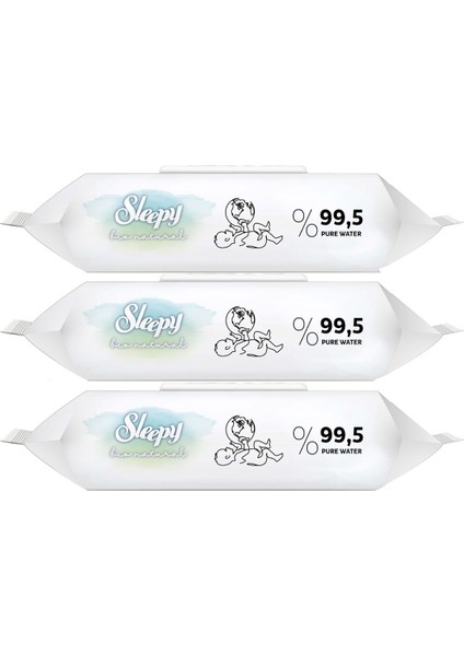 Islak Havlu Mendil Bio Natural 40 Yaprak Yeni Doğan (6 'li Set) Plastik Kapaklı 240 Yaprak
