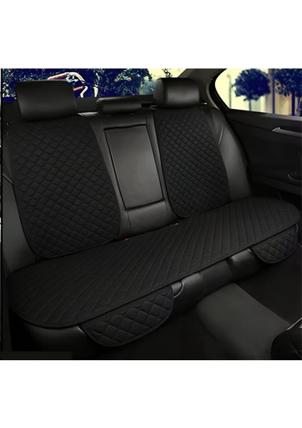 Volkswagen Atlas Tay Tüyü Oto Koltuk Minder Seti - Koltuk Koruma Kılıfı (Ön-Arka Tam Set 5'li)