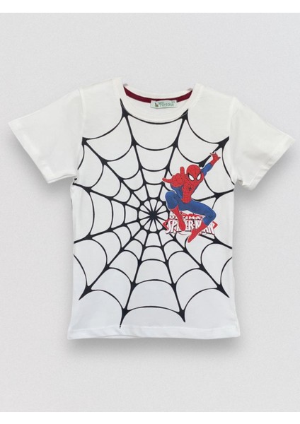 Erkek Çocuk Örümcek Adam Spider - Man Baskılı Tişört