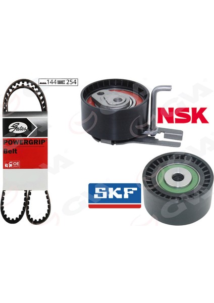 Eksantrik Gergi Kiti 144X254 P206-207-307-BIPPER-C2-C3-NEMO 1.4hdi-Fiesta V-1.4tdci 02- K015587XS Dpmah
