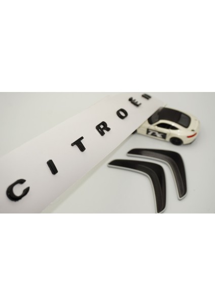 Citroen C4-X E C4-X Siyah Gri Bagaj Logo Arma Seti