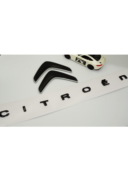 Citroen C4-X E C4-X Siyah Gri Bagaj Logo Arma Seti