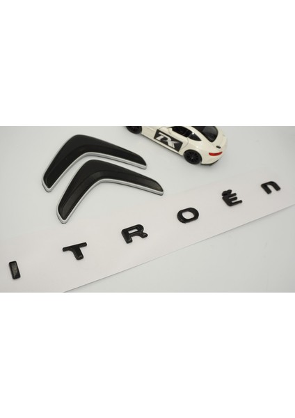 Citroen C4-X E C4-X Siyah Gri Bagaj Logo Arma Seti