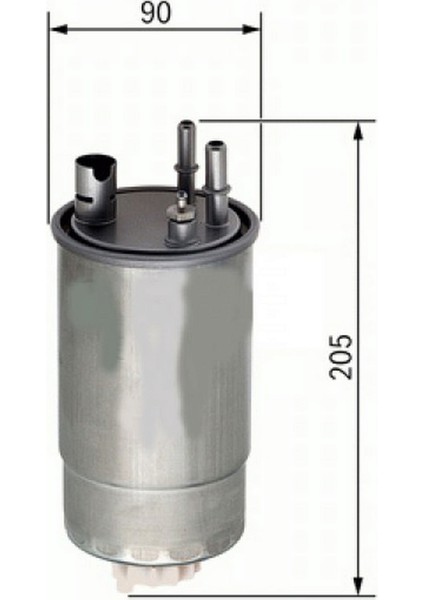 Yakit Filtresi Doblo 1.9jtd 01- - Fiorino 1.3d Mtj 08- - Grande Punto 1.3d Mtj 05- - Punto Evo Dpmah