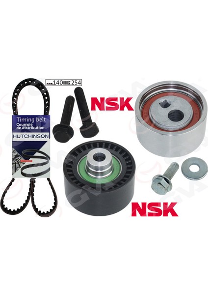 Eksantrik Gergi Kiti 140X254 P206-306-PARTNER-BERLINGO-JUMPY-SCUDO-COROLLA 1.9d 98 Dw8 K025523XS Dpmah