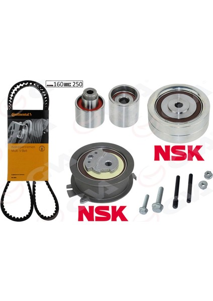 Triger Seti Crafter-T6-A3-Jetta-Caddy-Polo-Passat 1.6-2.0 Tdi Cayb/c/d- Caab/c-Ckub-Cffb-Cfwa-Caga Dpmah