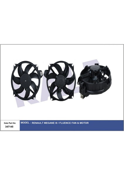 Fan Motoru Davlumbazli [ Renault Megane Iii 2008- , Fluence ] Dpmah