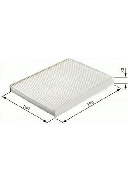 Polen Filtresi (Fiat Brava -Bravo - Marea - Lancia Ly) Dpmah