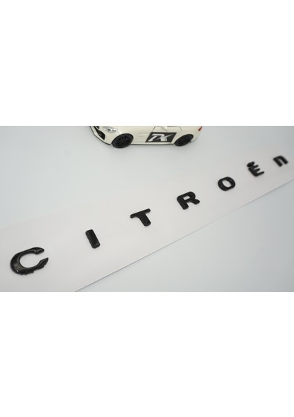 C4-X E C4-X Siyah Bagaj Logo Arma Citroen ile Uyumlu