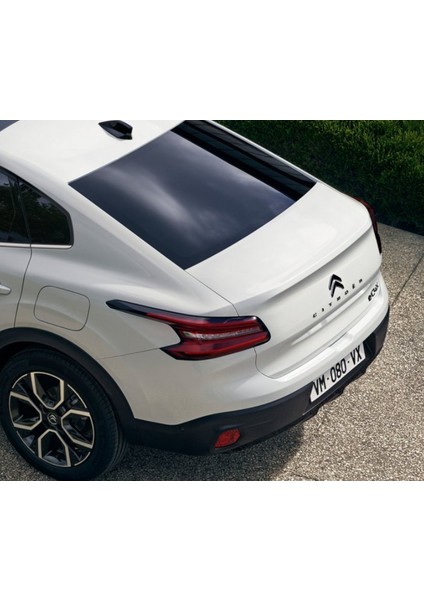 C4-X E C4-X Siyah Bagaj Logo Arma Citroen ile Uyumlu modelleri