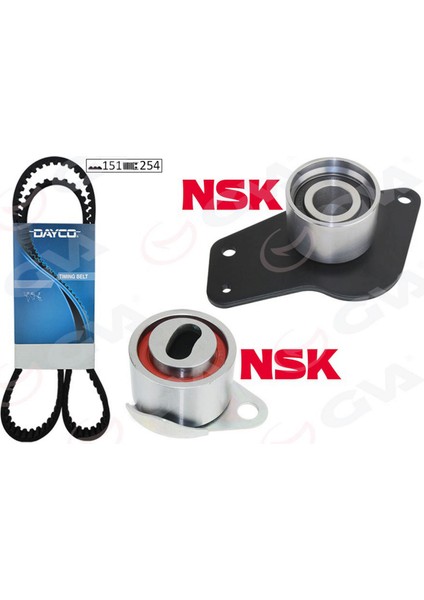 Eksantrik Gergi Kiti 151X254 Clio 1.9d 91-98 F8Q K015305XS Dpmah