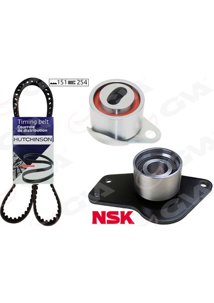 Eksantrik Gergi Kiti 151X254 Clio I-Ii 97- -Kangoo 97- -Exp 97- 1.9d F8Q K015484XS Dpmah