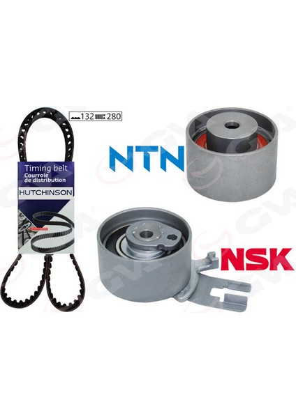 Eksantrik Gergi Kiti 132X280 Volvo C30 C70 S60 S80 V70 XC60 XC70 XC90 2.4tdi 20V K015580XS Dpmah