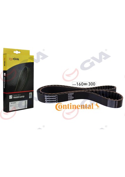Triger Kayişi 160X300 Passat 2.0tdi 07 Cbaa /cbab /cbac /cbbb /cbdc Dpmah