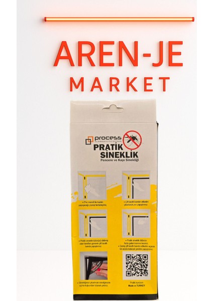 Aren-Je Pratik Sineklik – Process Tip, 130X150CM – 10 Yıl Garantili fiyatları