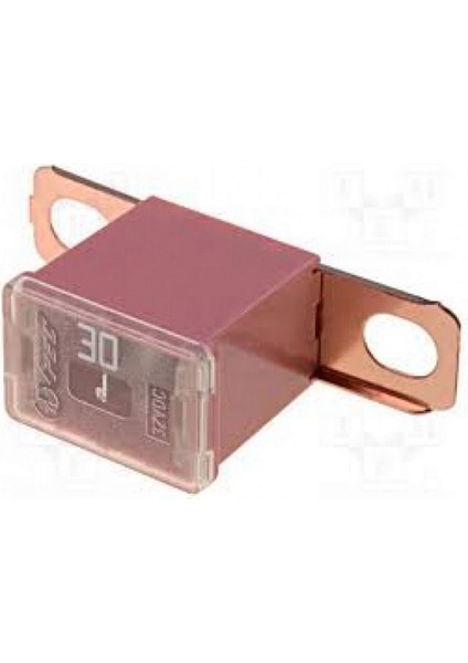0475030 Yan Ayakli Sigorta 30 Amper Pembe Dpmah