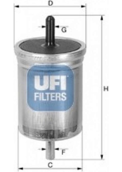 Yakit Filtresi Mgn I 1.4.1.6.i.1.6.e-Twng-Santafe WK6012 WK6013 Dpmah