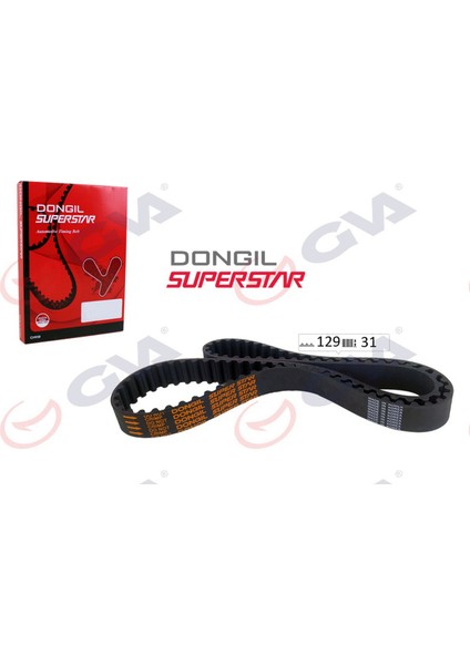Triger Kayişi 129X310 Toyota Hilux 2.4d 8V 88-05 2.8d 8V 94-01 Land Cruiser 2.4d Dpmah