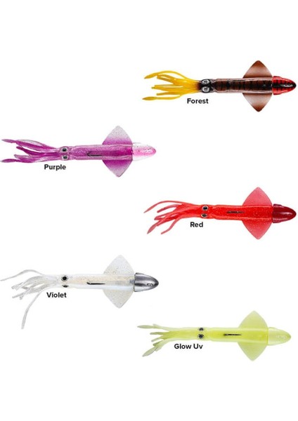 Calamax Squid 140 gr Kalamar Silikon Yem Purple