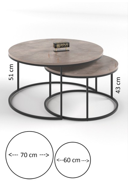 Orta Sehpa Ikili Lüx Specıal Gordion