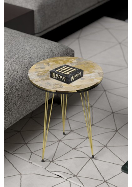 Orta Sehpa Elips Metal Ayak Krem fiyatları