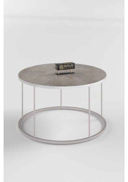 Orta Sehpa Terra Lüx Gümüş Gordion