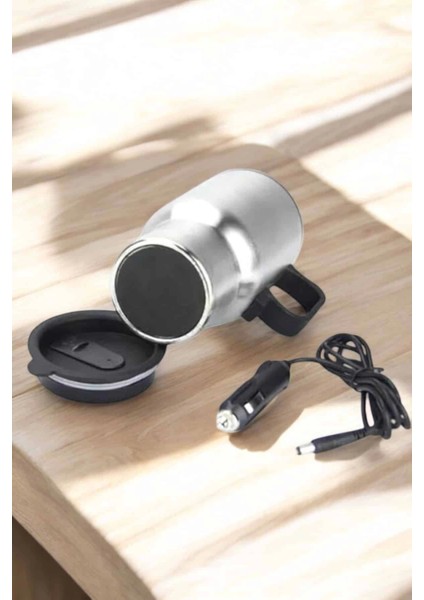 Araç Içi Çelik Su Isıtıcı Termos Bardak Çakmak Girişli Kupa Görünümlü fiyatları