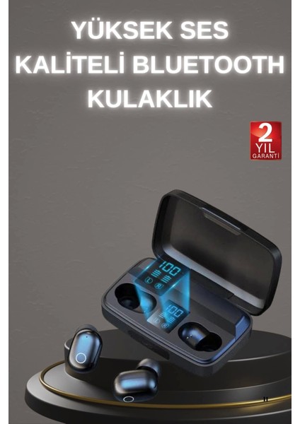 Yeni Nesil Tws Kablosuz Kulaklık Güçlü Batarya Yüksek Kalite Bluetooth 5.0 Anc Özelliği