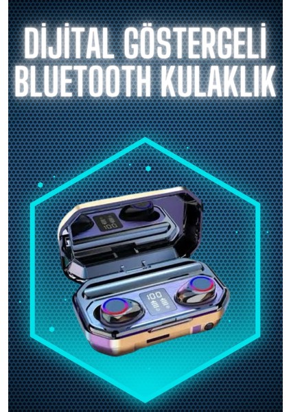 Bluetooth Kulaklık Android ve Ios Uyumlu Anc Özellikli Dijital Şarj Göstergeli
