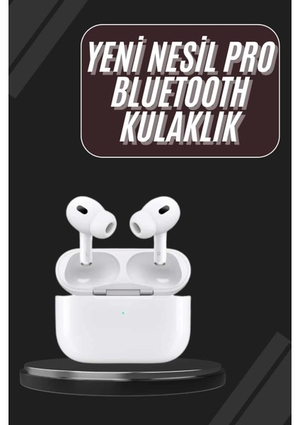 Yeni Nesil Pro Bluetooth Kulaklık Android ve Ios Uyumlu Dokunmatik Kontrol